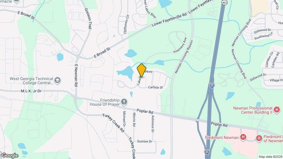 85 Lakeshore Pkwy Map and Location Details