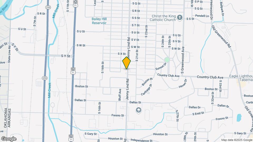 2710 Jenny Lind Rd Map and Location Details