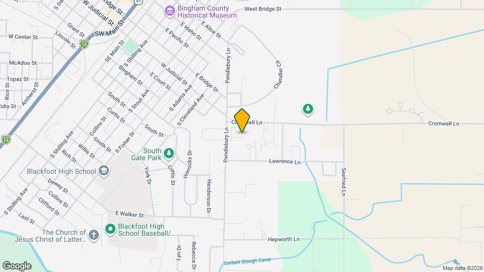 1610 Hannah Ln Map and Location Details