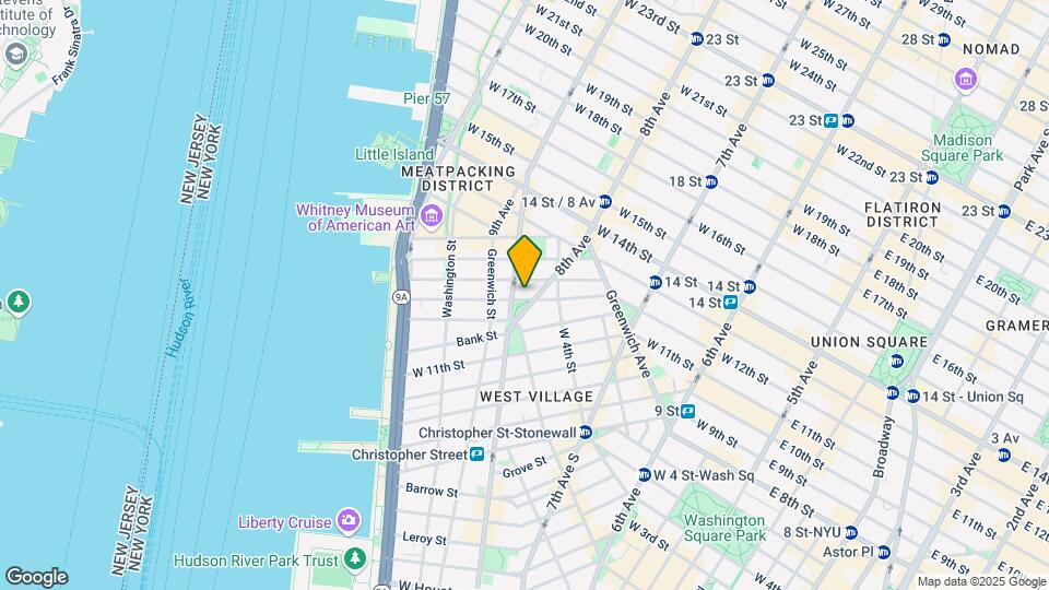 299 W 12th St Map and Location Details