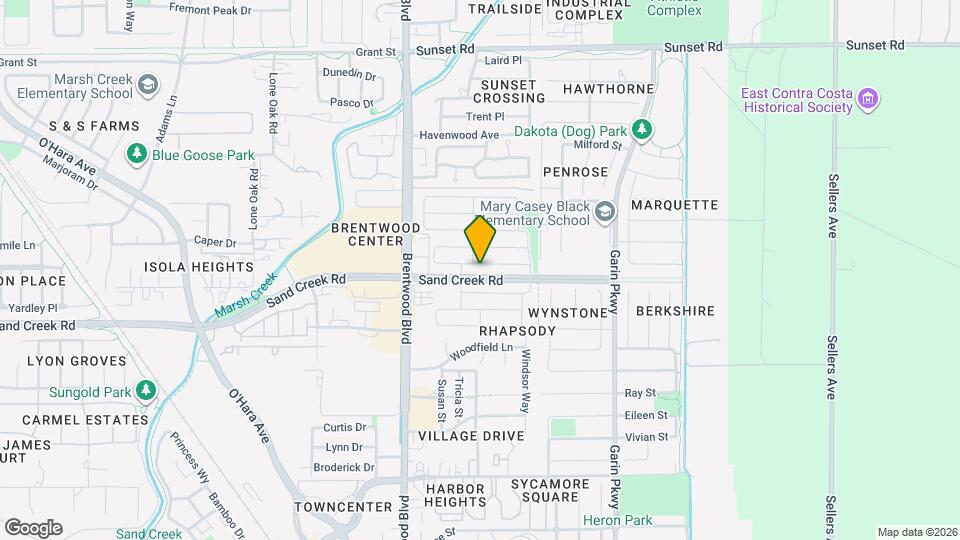 204 Wooley Creek Way Map and Location Details