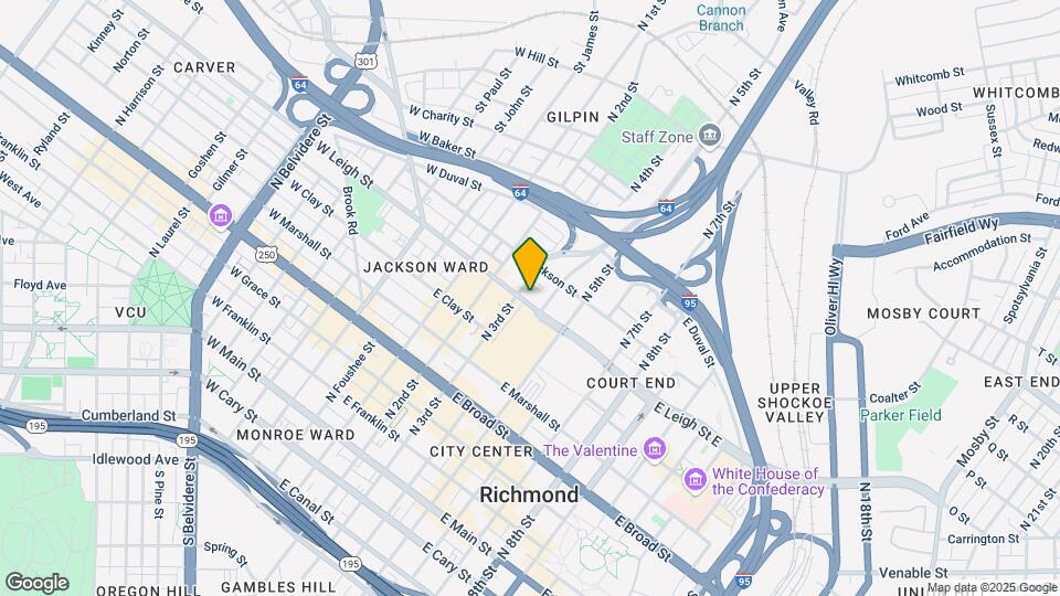 308 E Leigh St, Unit 1 Map and Location Details