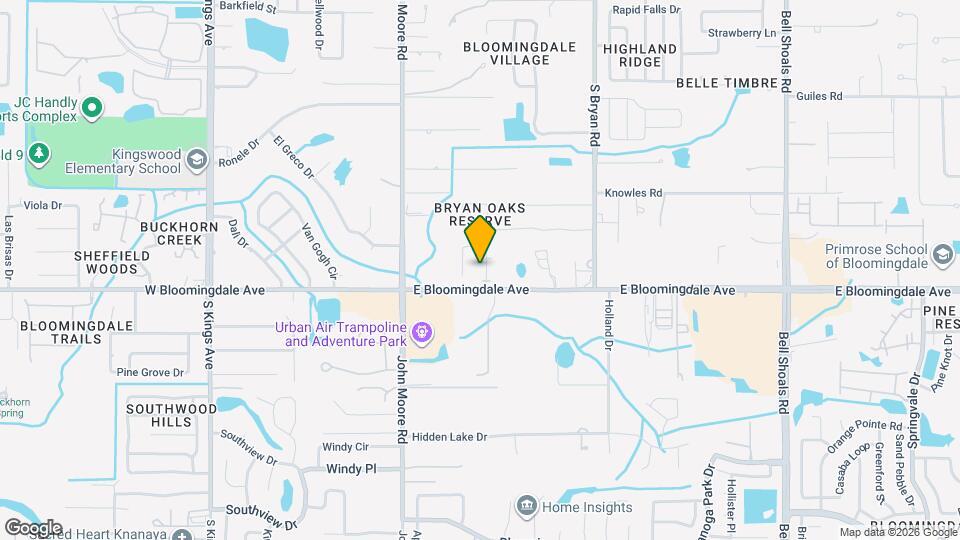 3228 Bloomingdale Villas Ct Map and Location Details