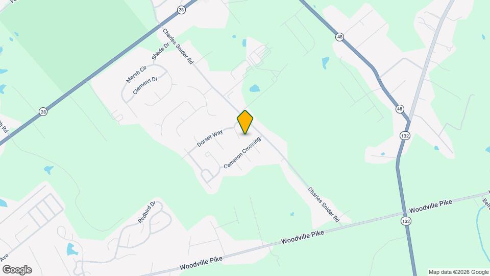 1023 Canterbury Ln Map and Location Details