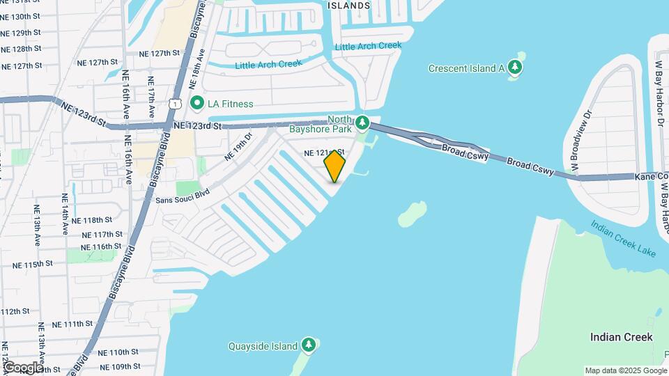 11930 N Bayshore Dr Map and Location Details