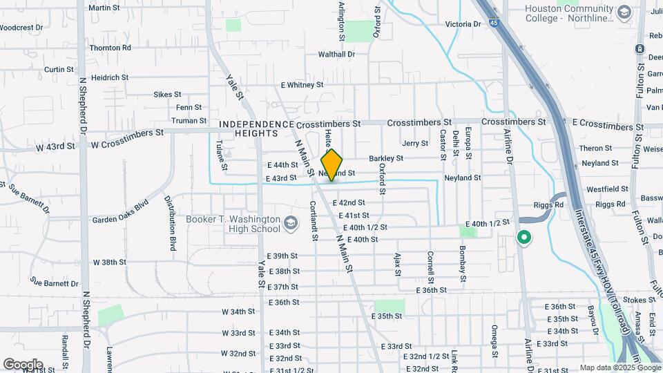309 E 43rd St Map and Location Details