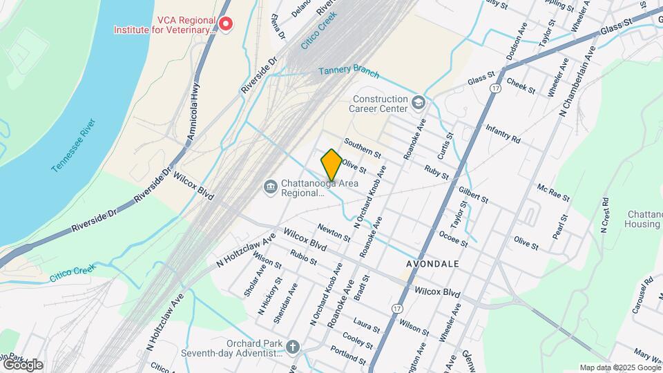 1754 Ocoee St Map and Location Details