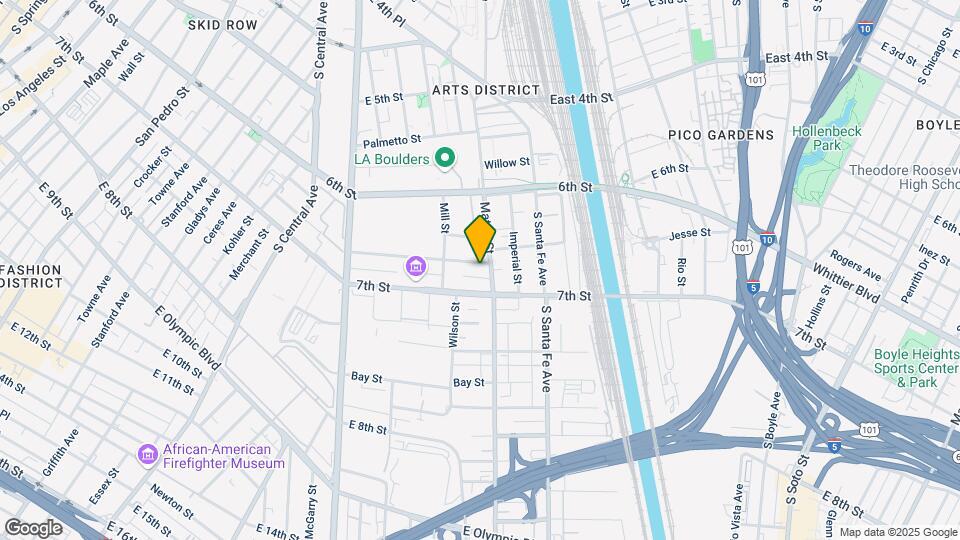 1850 E Industrial St, Unit 706 Map and Location Details