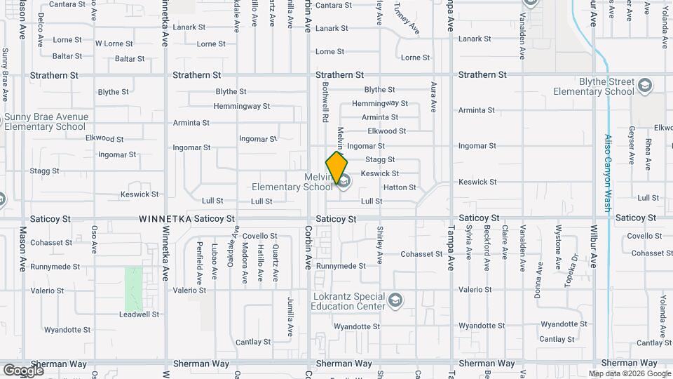 7647 Melvin Ave Mapa y Detalles de la Ubicación