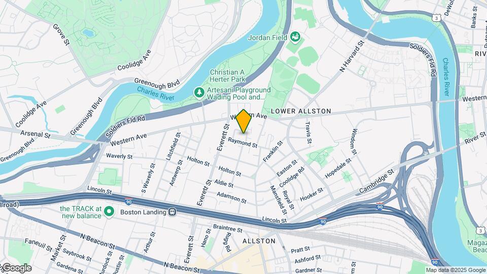 39 Westford St, Unit 1 Map and Location Details
