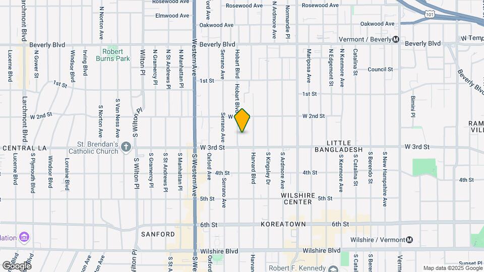 248 S Hobart Blvd Mapa y Detalles de la Ubicación