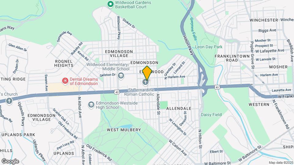 600 Mt Holly St Map and Location Details