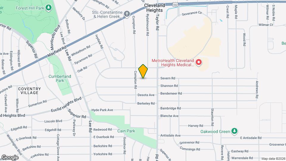 3406 Beechwood Ave Map and Location Details