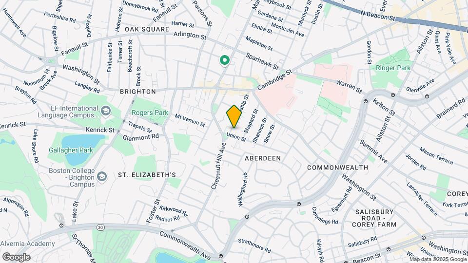 58 Winship St, Unit 1 Map and Location Details