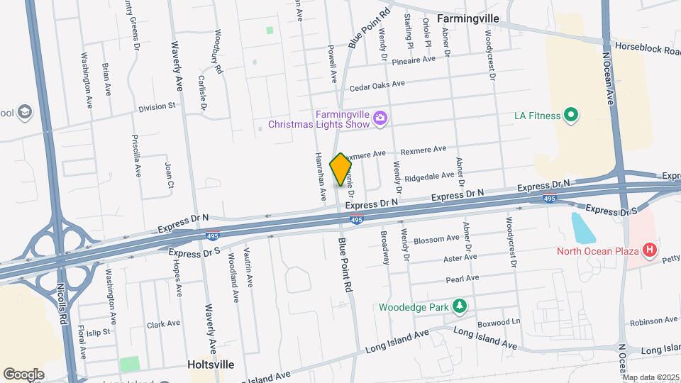 549 Blue Point Rd Map and Location Details