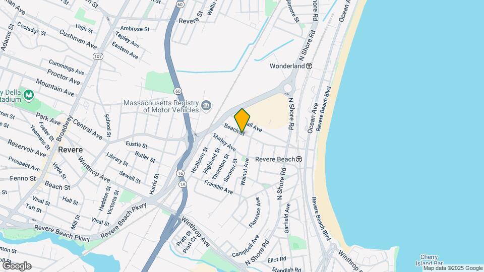 549 Beach St Mapa y Detalles de la Ubicación