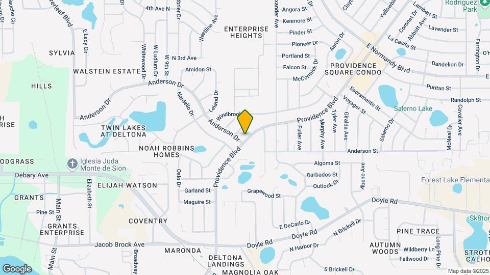 512 Providence Blvd Map and Location Details