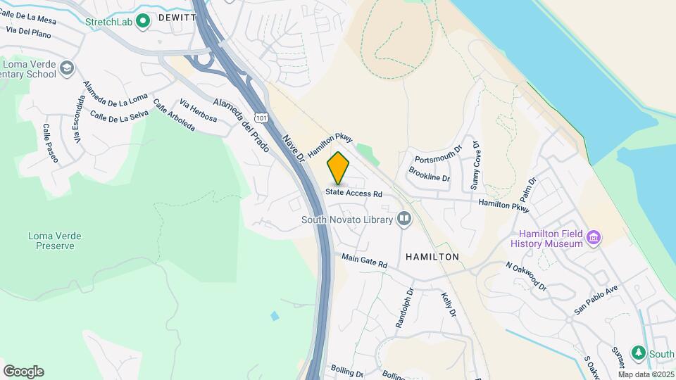 726 Rockview Rd Map and Location Details
