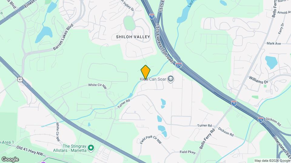 1545 Shiloh Manor Ct Map and Location Details