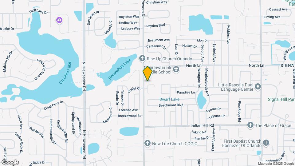 3718 Powers Ridge Ct Map and Location Details