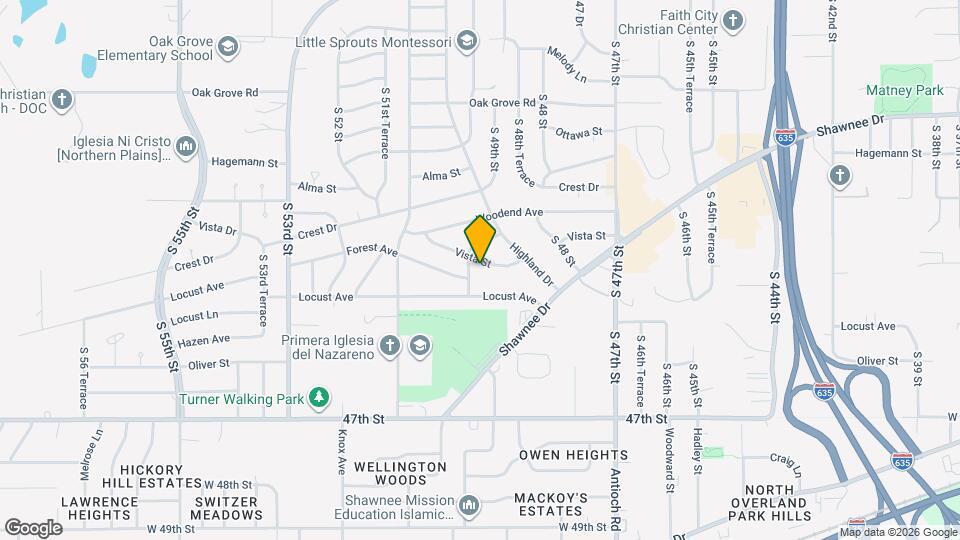 4917 Vista St, Unit #c3 Map and Location Details