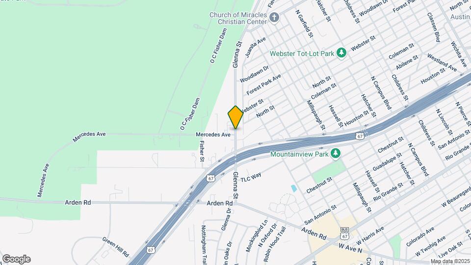 1012 Glenna St Mapa y Detalles de la Ubicación