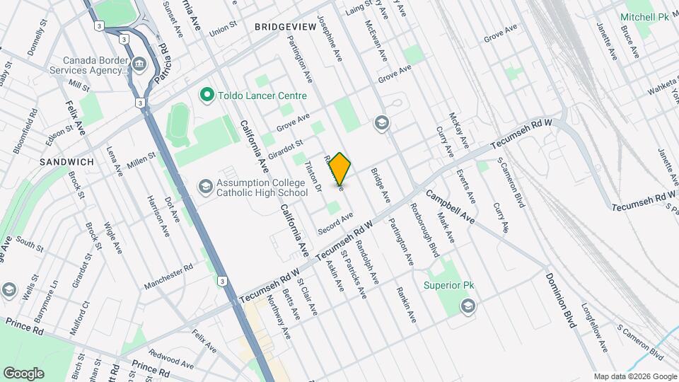 1317 Rankin Ave Map and Location Details