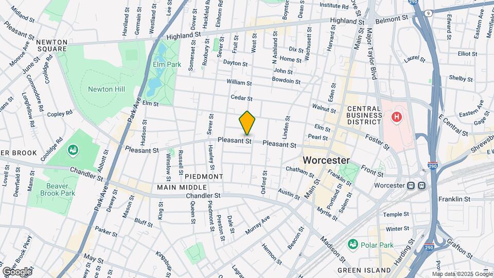 203 Pleasant St Mapa y Detalles de la Ubicación