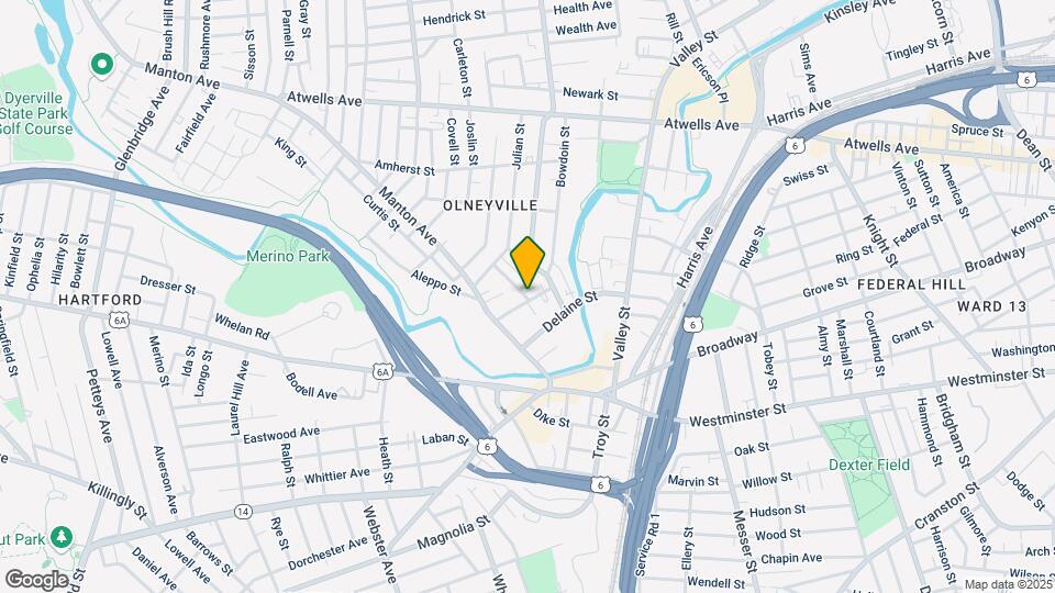 42 Chaffee St Map and Location Details