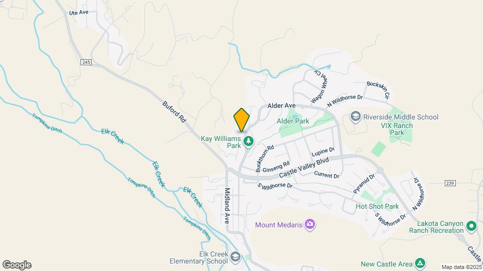 850 Mountain View Dr Map and Location Details