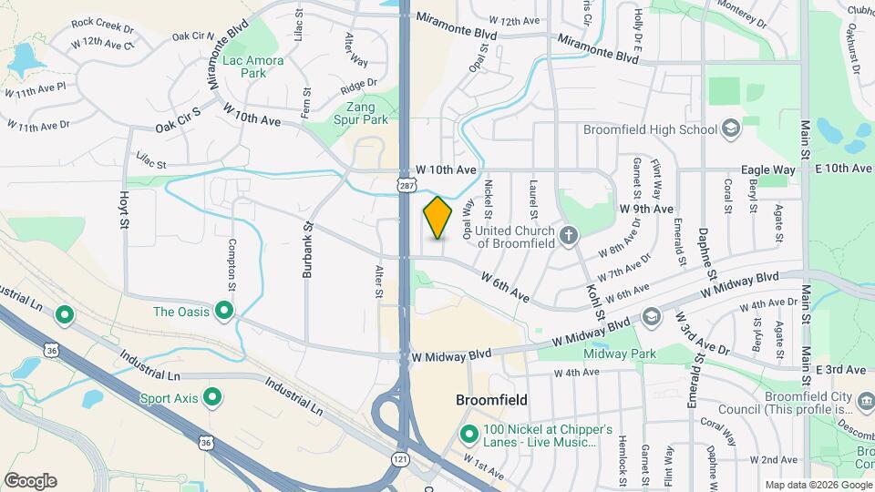 615 Poppy Way Map and Location Details