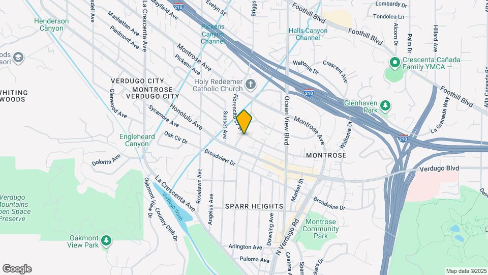 3830 Orangedale Ave Map and Location Details