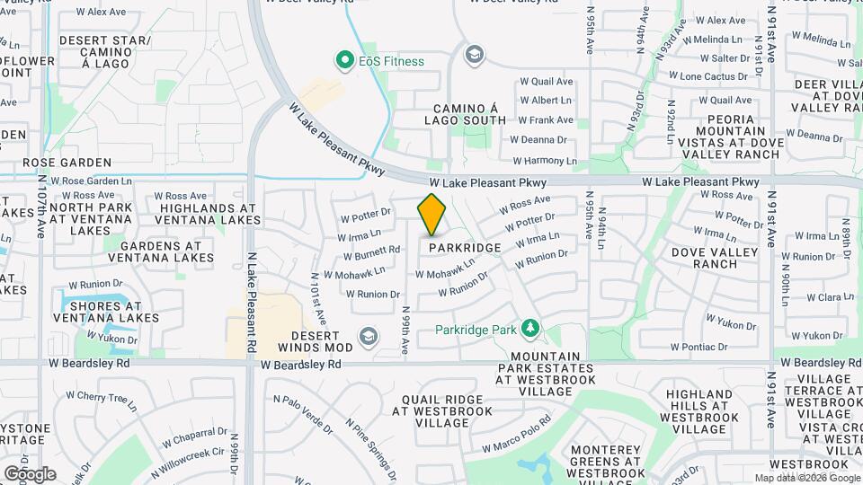 9847 W Irma Ln Map and Location Details