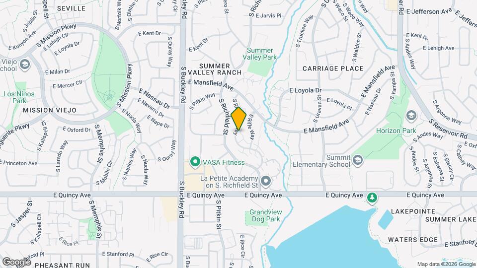 4068 S Richfield Way Map and Location Details