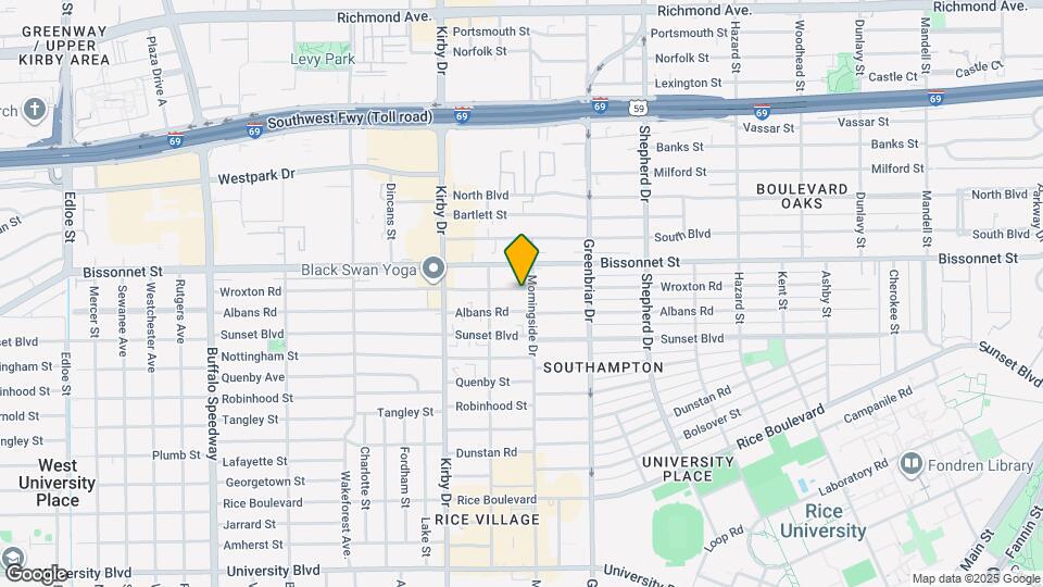 2411 Wroxton Rd Map and Location Details