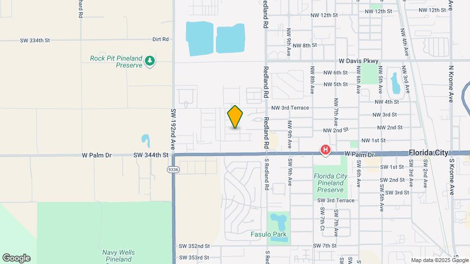 1160 NW 2nd St Mapa y Detalles de la Ubicación