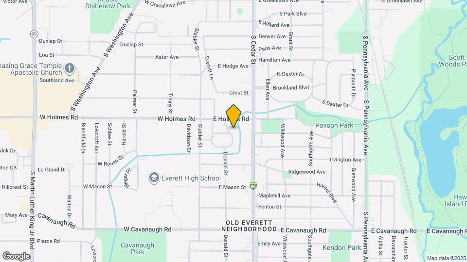 3435 Bergman Ave Mapa y Detalles de la Ubicación