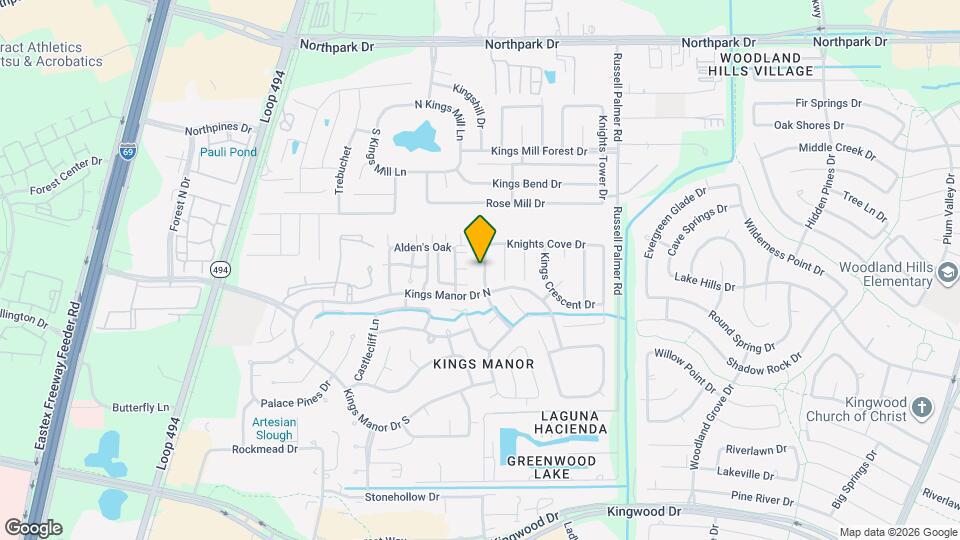 26873 Manor Falls Dr Mapa y Detalles de la Ubicación