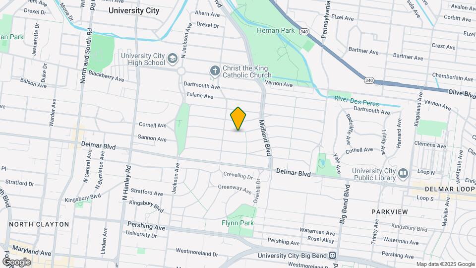 7248 Stanford Ave Map and Location Details