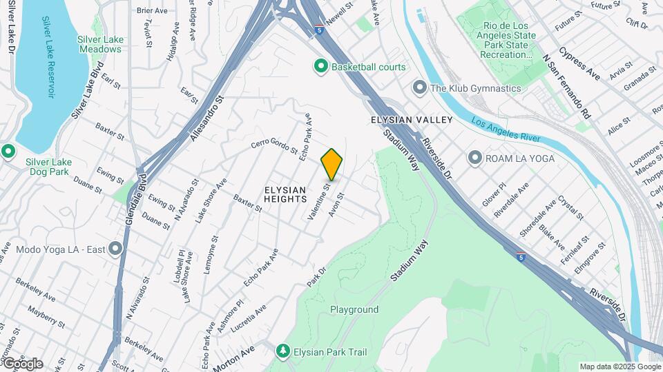 2222 Valentine St Map and Location Details