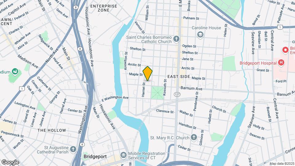Bridgeport Portfolio Apartments Map and Location Details