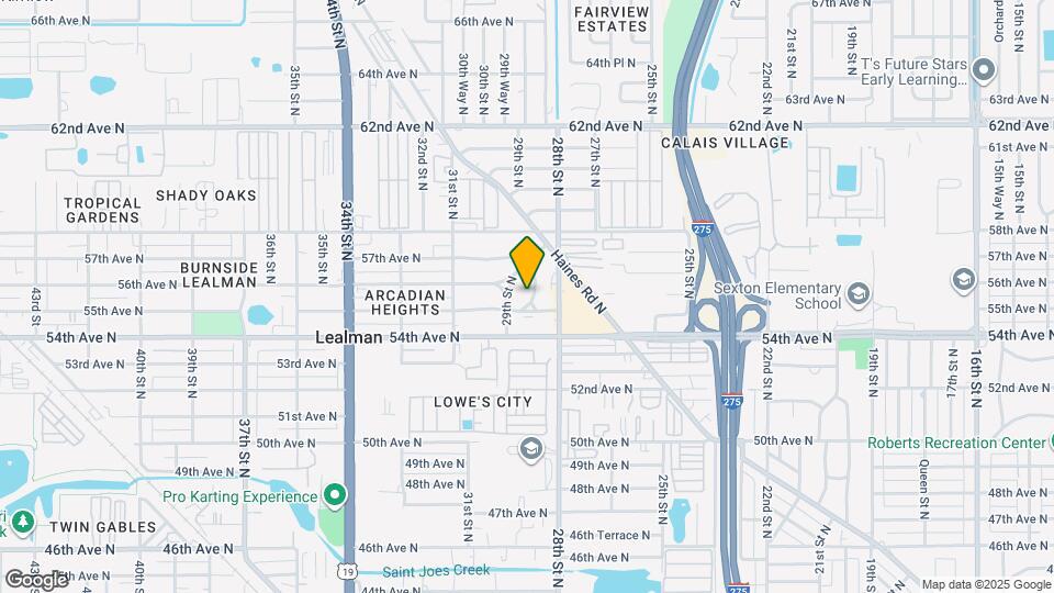 5530 Crissman Dr N Map and Location Details