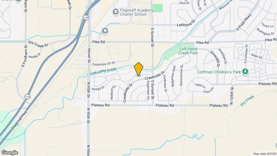 2219 Creekside Dr Map and Location Details