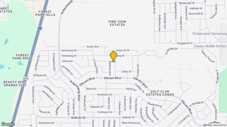 2274 E Fairbanks Dr Mapa y Detalles de la Ubicación