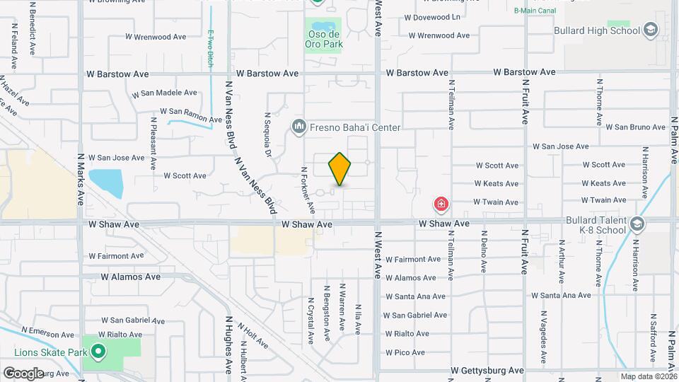 5072 N Forkner Ave Mapa y Detalles de la Ubicación