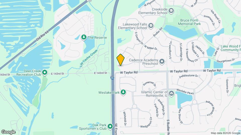 14232 S Napa Cir Map and Location Details