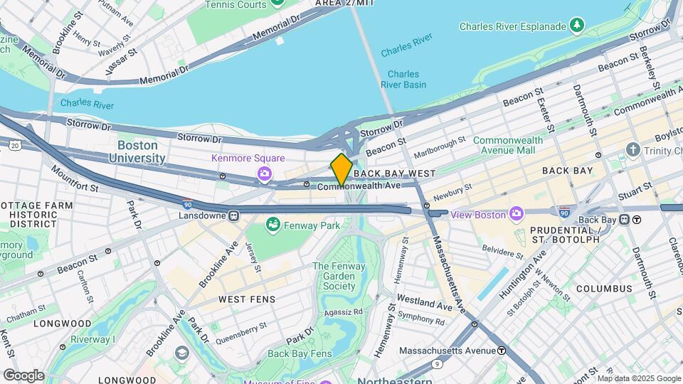 464 Commonwealth Ave, Unit 81 Map and Location Details
