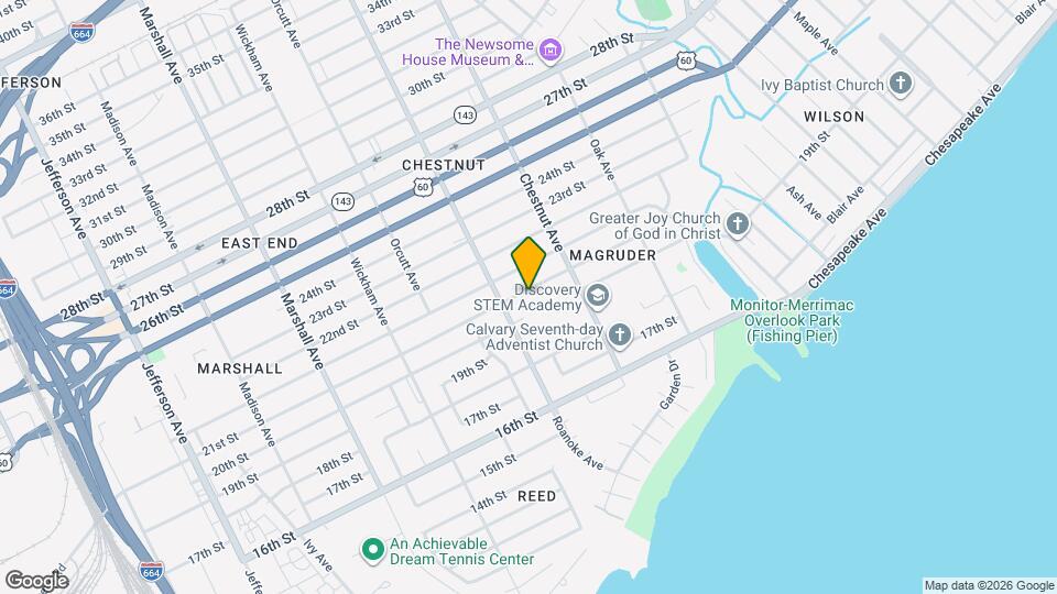 1122 21st St Map and Location Details