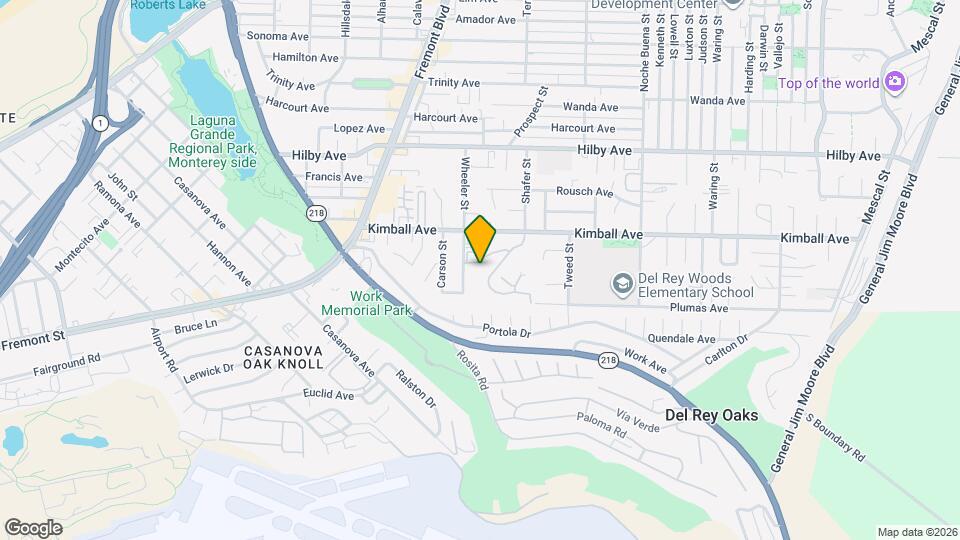 1026 Olympic Ln Map and Location Details