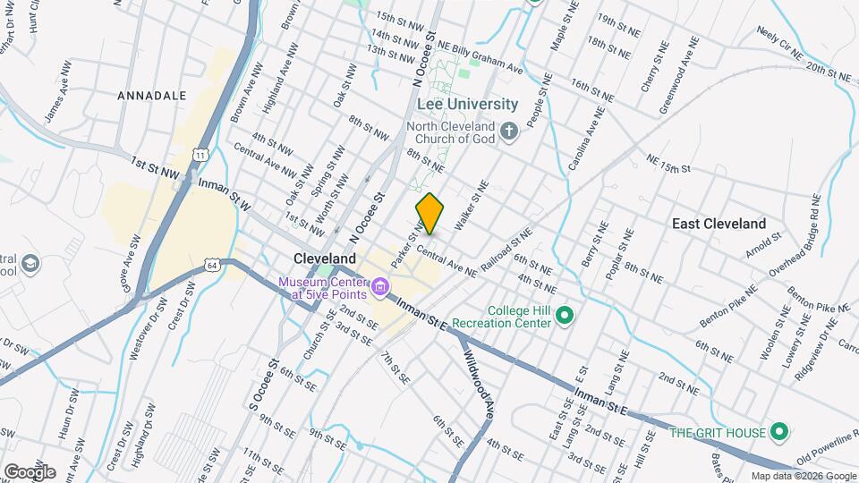 265 Trunk St NE Map and Location Details